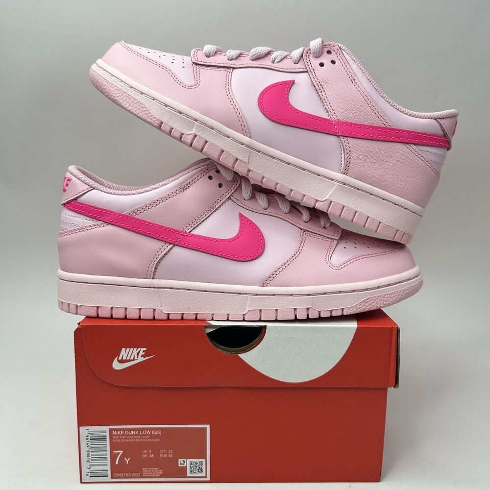 Nike Dunk Low GS “Triple Pink/Pink Panther” 2023 - Picture 1 of 4